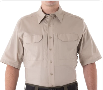 Men's Khaki V2 Short Sleeve Shirt