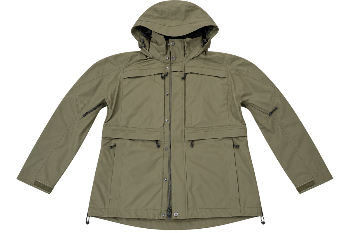 Women’s Green Outer Shell Parka