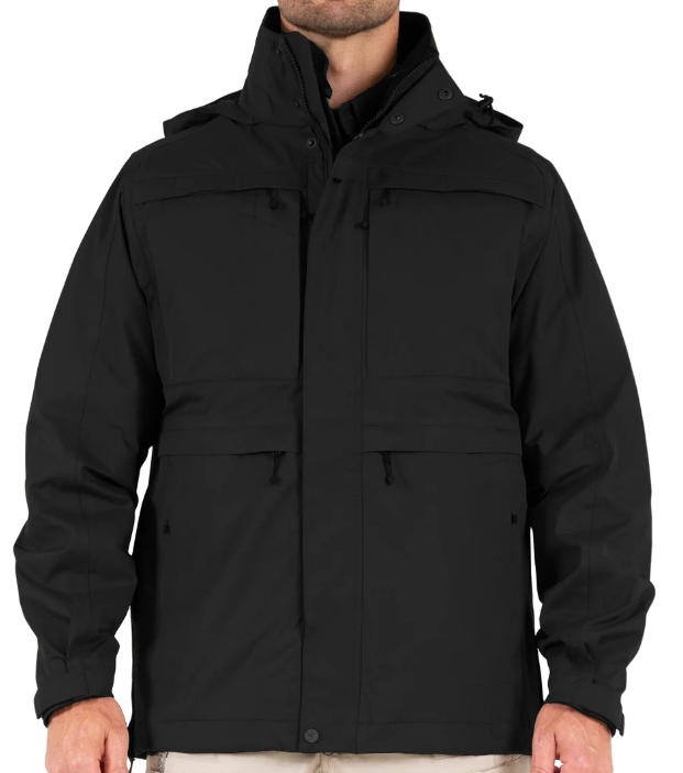 Men's Black Tactix System Parka