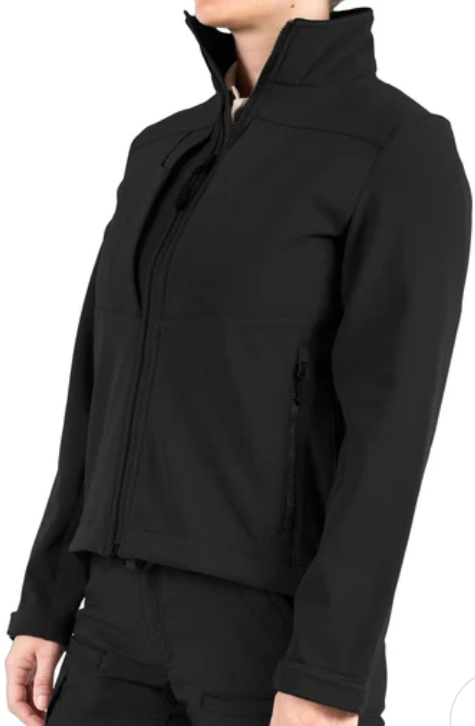 Women's Black Soft Shell Jacket